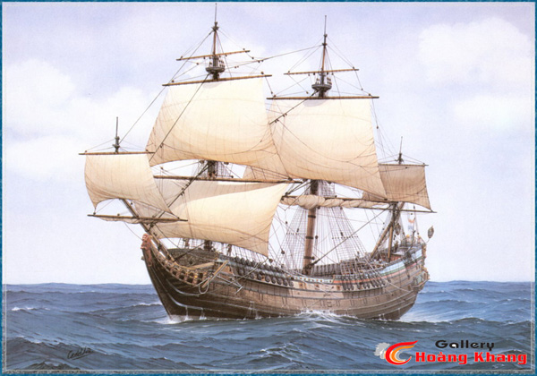 Tranh Thuyền Bườm